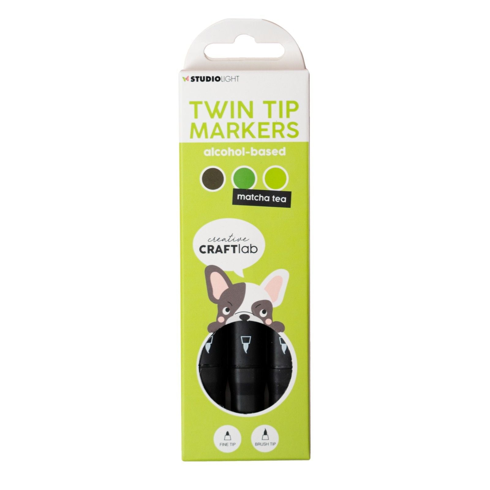 Creative craftlab • essentials alcohol marker matcha tea