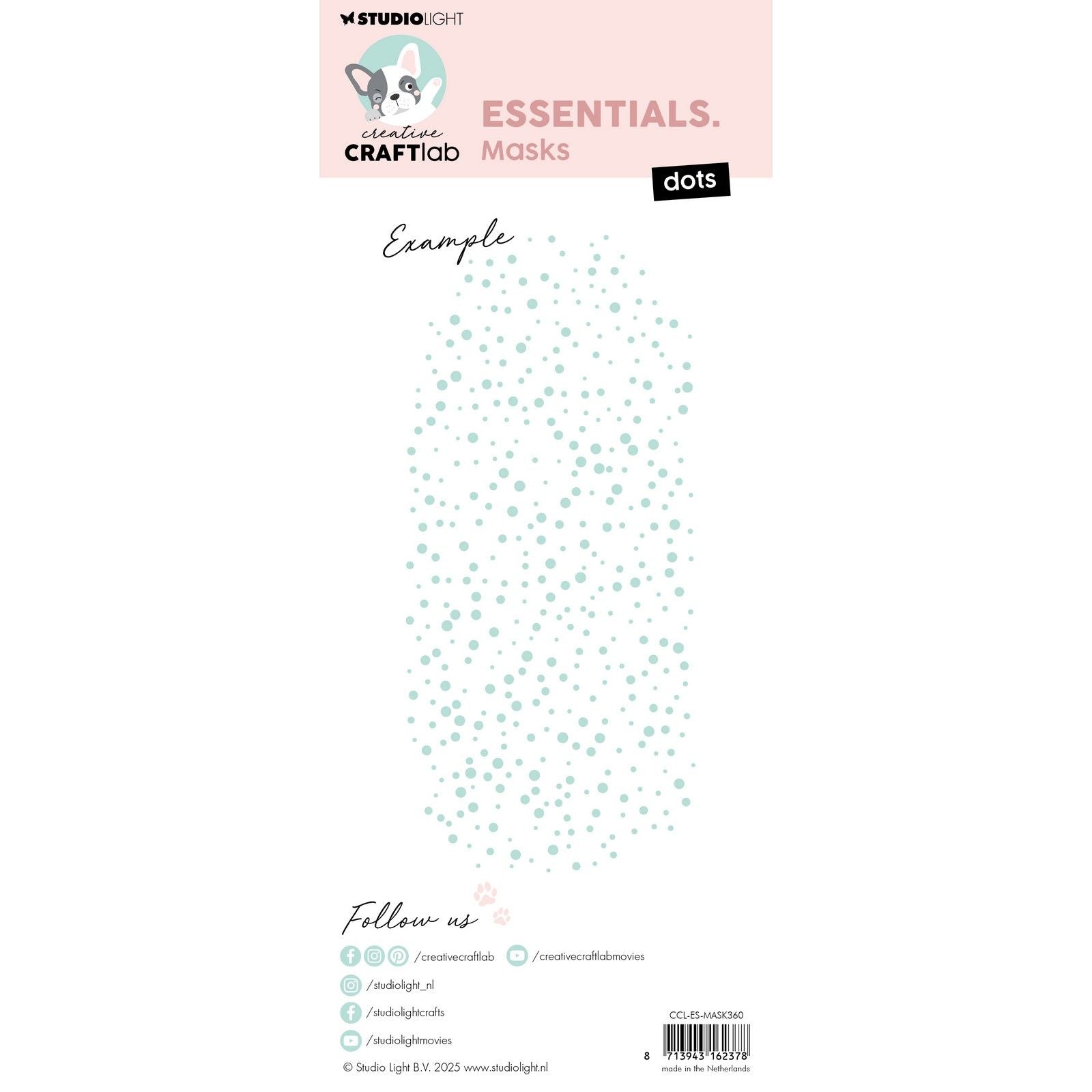 Creative craftlab • essentials mask stencil dots
