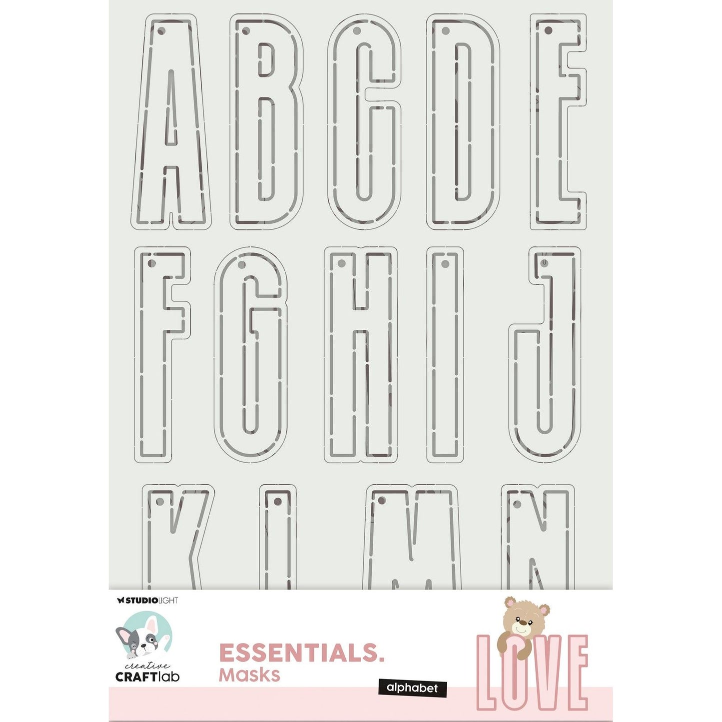 Creative craftlab • essentials masks alphabet