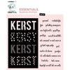 Creative craftlab • essentials mask stamps kerst