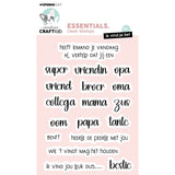 Creative craftlab • essentials clear stamp ik vind je lief - afbeelding 1