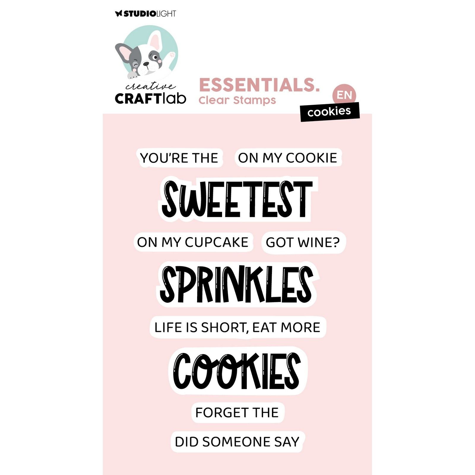 Creative craftlab • essentials clear stamp cookies