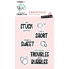 Creative craftlab • essentials clear stamp stuck on you