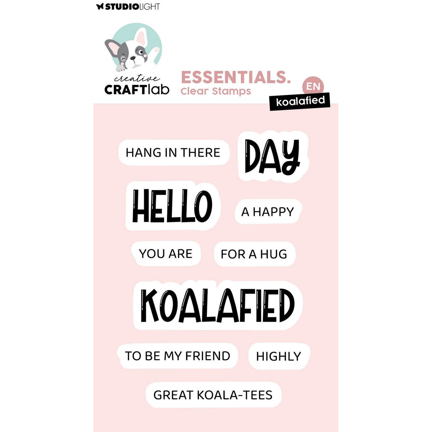 Creative craftlab • clear stamps koalified essentials