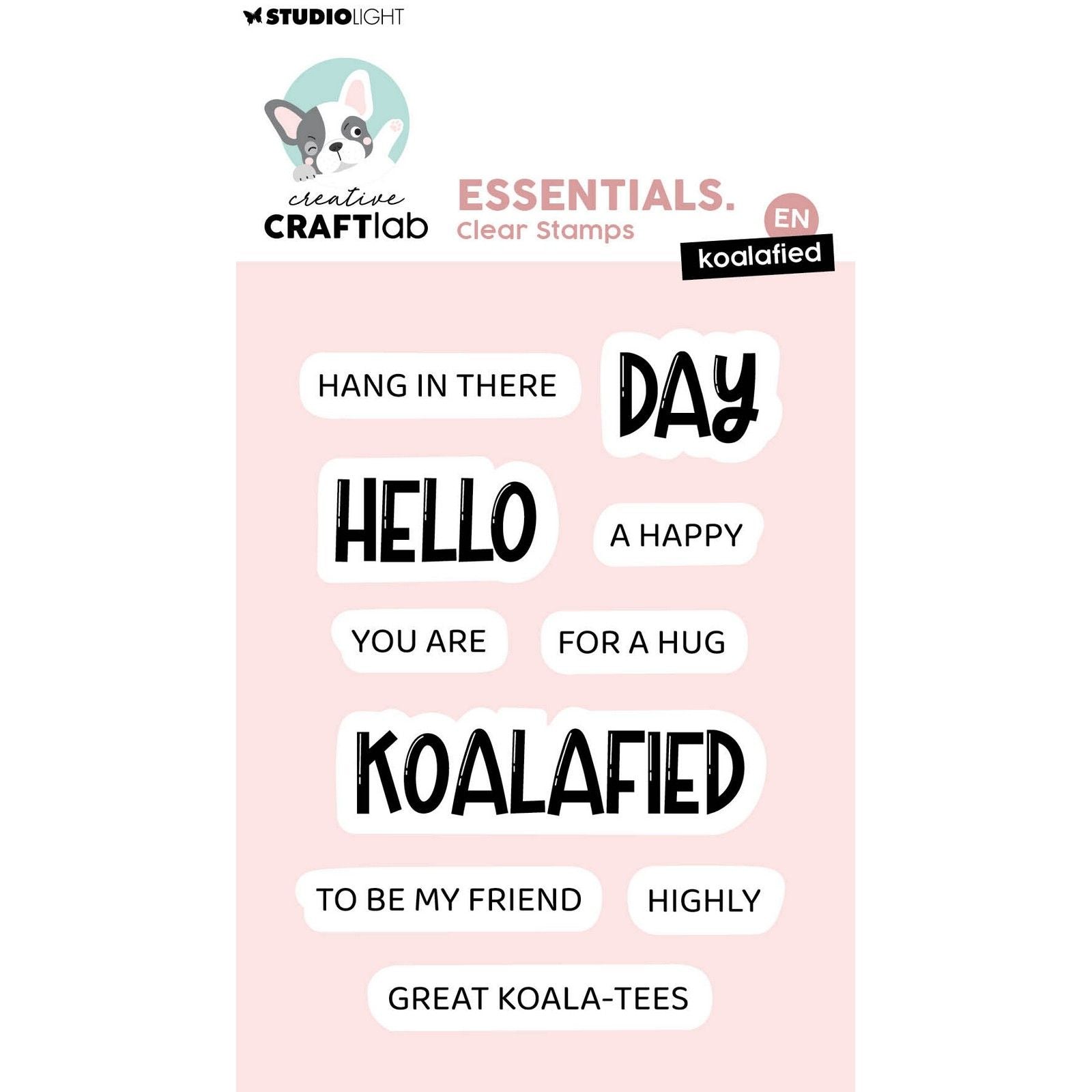 Creative craftlab • clear stamps koalified essentials