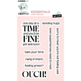 Creative craftlab • essentials clear stamp get well - afbeelding 1