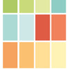 Studio light creative craftlab • essentials unicolor paper pad brights