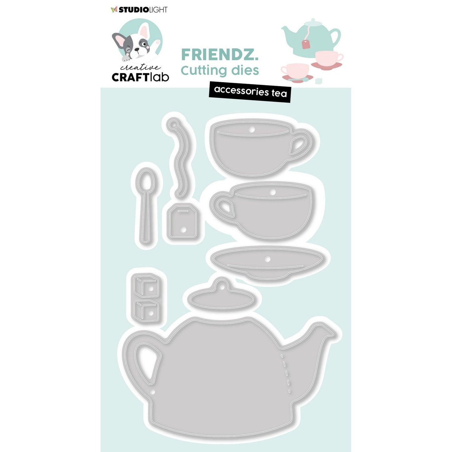 Creative craftlab • friendz snijmal accessoires tea