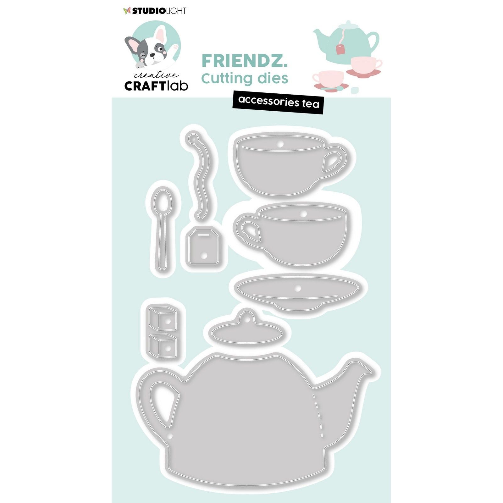 Creative craftlab • friendz snijmal accessoires tea