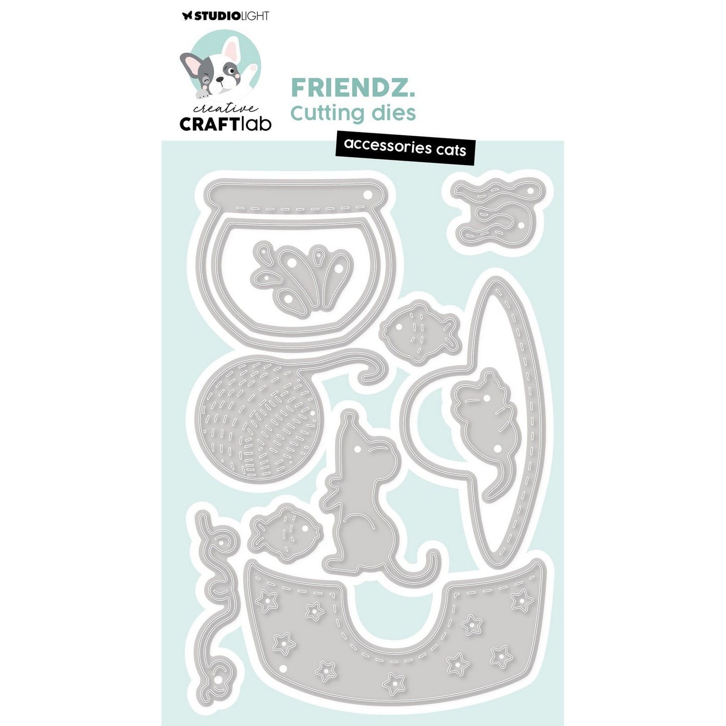 Creative craftlab • friendz cutting die accessories cats