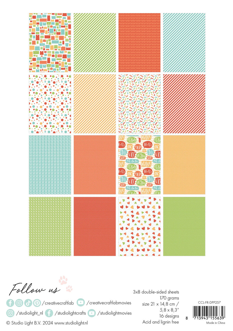 Studio light creative craftlab • friendz design paper pad shop till you drop