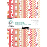 Creative craftlab • friendz design paper pad tea party - afbeelding 1