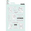 Creative craftlab • friendz clear stamp superhero buddy