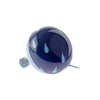 Nv ding dong bel 60mm drops blauw met druppels kaart