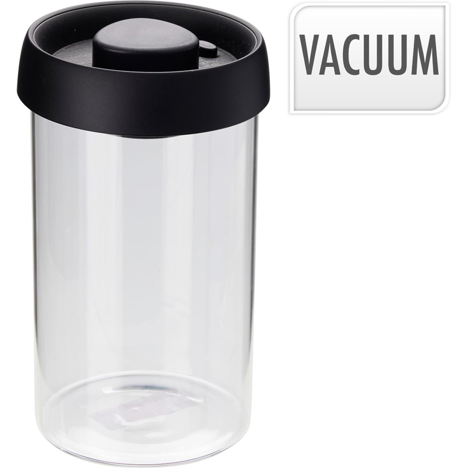Excellent houseware voorraadpot vacuã¼m borosilicaat glas