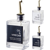 Excellent houseware olie of azijnfles glas 280ml - afbeelding 1