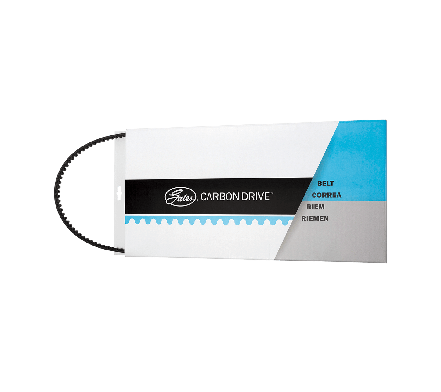 Gates aandrijfriem cdc carbon drive 128t 1408x12mm zwart