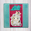 Nellie's choice • clear stamp cutting die sheep