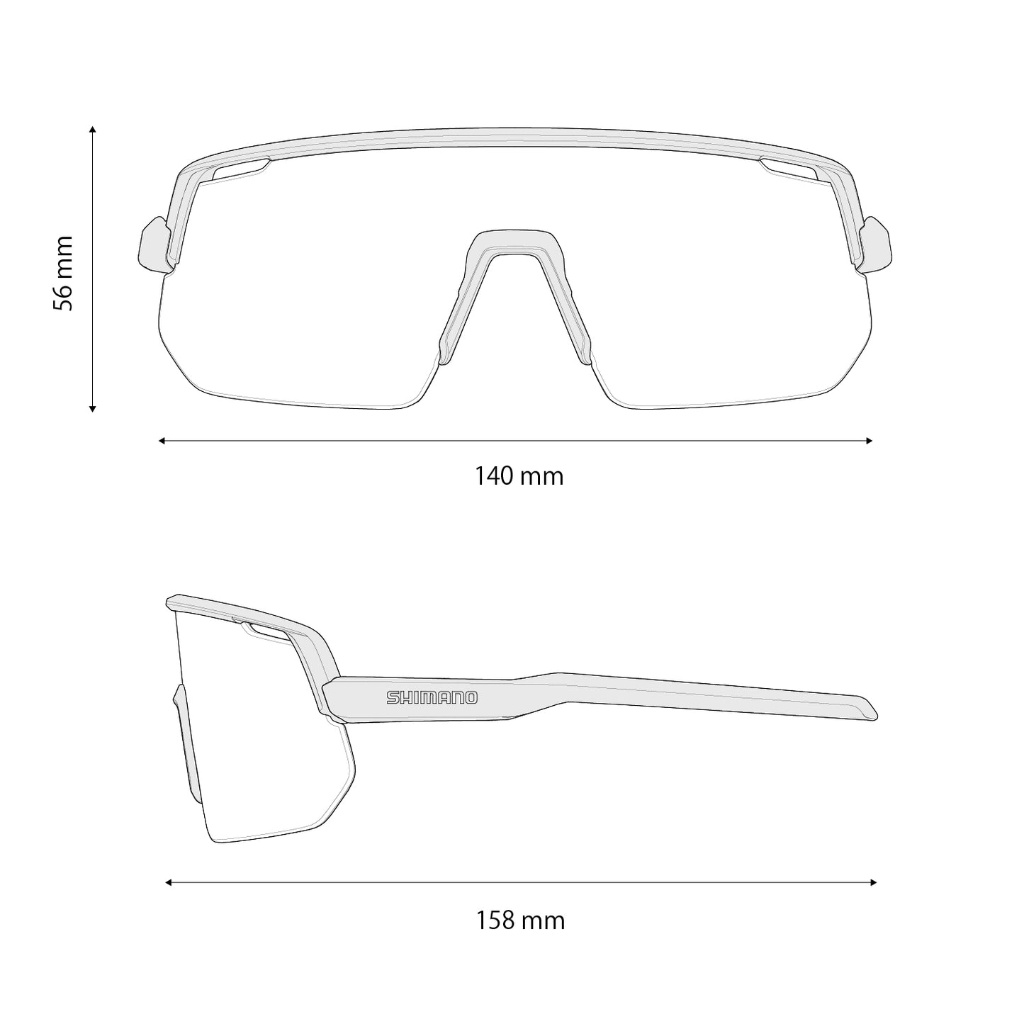 Shimano technium l photochromic - sports glasses