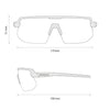 Shimano twinspark white - sports glasses