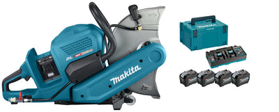 Makita ce001gl402 | xgt 2x40 v max doorslijper | 355 mm | 8,0 ah (4 st) | duo snellader | in doos mbox - ce001gl402