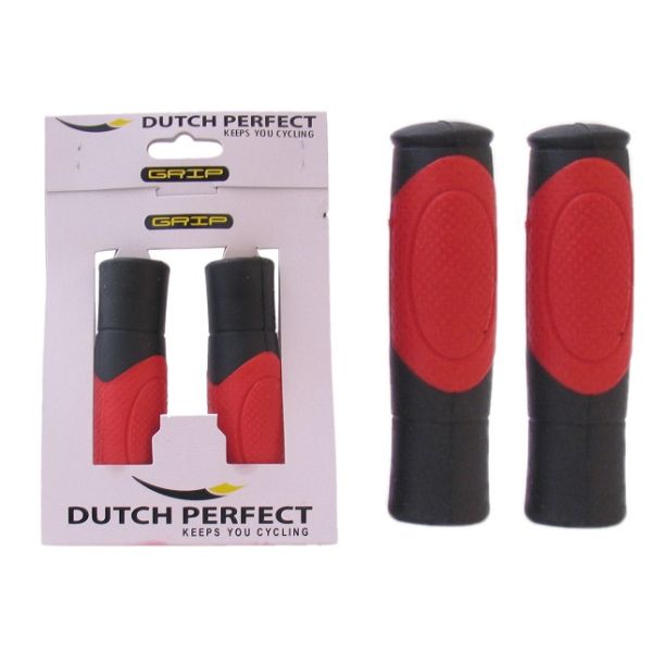 Stevige rubberen fietsgreep, 80cm, zwart