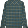Fox head survivalist stretch flannel long-sleeve shirt