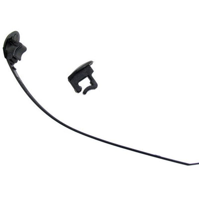 Hesling jasbeschermer stripclip - zwart (2 stuks)