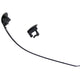 Hesling jasbeschermer stripclip - zwart (2 stuks)