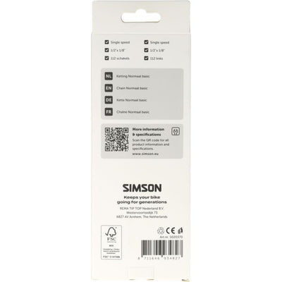 Simson ketting basic normaal