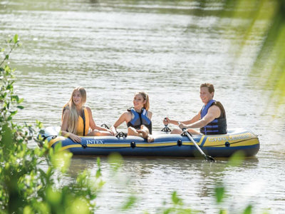 Intex - Challenger 3 Set - Met peddels en pomp