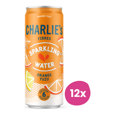 Charlie's charlie’s fibers orange yuzu blik (12x 33 cl)