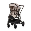 Chipolino aura opvouwbare 3-in-1 kinderwagen met luiertas macadamia beige zwart