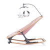Chipolino velvet opvouwbare wipstoel met mobiel rose water wood roze