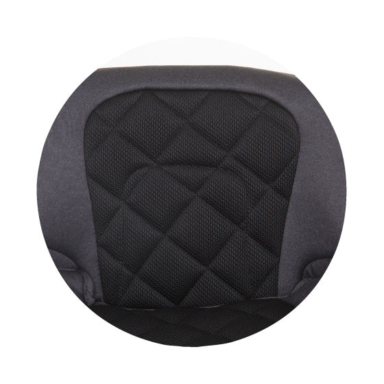 Chipolino safy zitverhoger i-size 125-150 cm isofix obsidian zwart