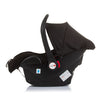 Chipolino amore autostoel met adapters 40-85 cm groep 0+ obsidian zwart
