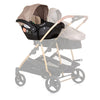 Chipolino duo autostoel 40-87 cm groep 0+ golden zwart beige
