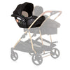 Chipolino duo autostoel 40-87 cm groep 0+ obsidian zwart beige