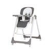 Chipolino milk shake 2-in-1 kinderstoel schommelstoel granite grijs wit