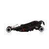 Chipolino miley opvouwbare plooibuggy reisbuggy obsidian zwart