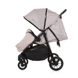 Chipolino top opvouwbare buggy voor 2 macadamia beige zwart - afbeelding 6