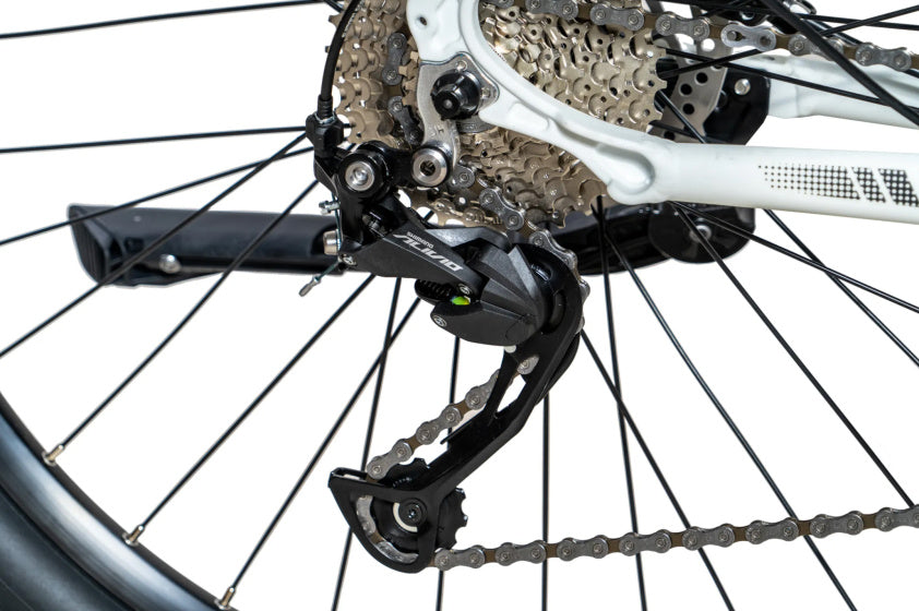 Chrisson e-scheat 27.5 inch 48 cm heren 9v hydraulische schijfrem wit