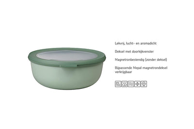 Mepal multikom cirqula 2000ml nordicsage