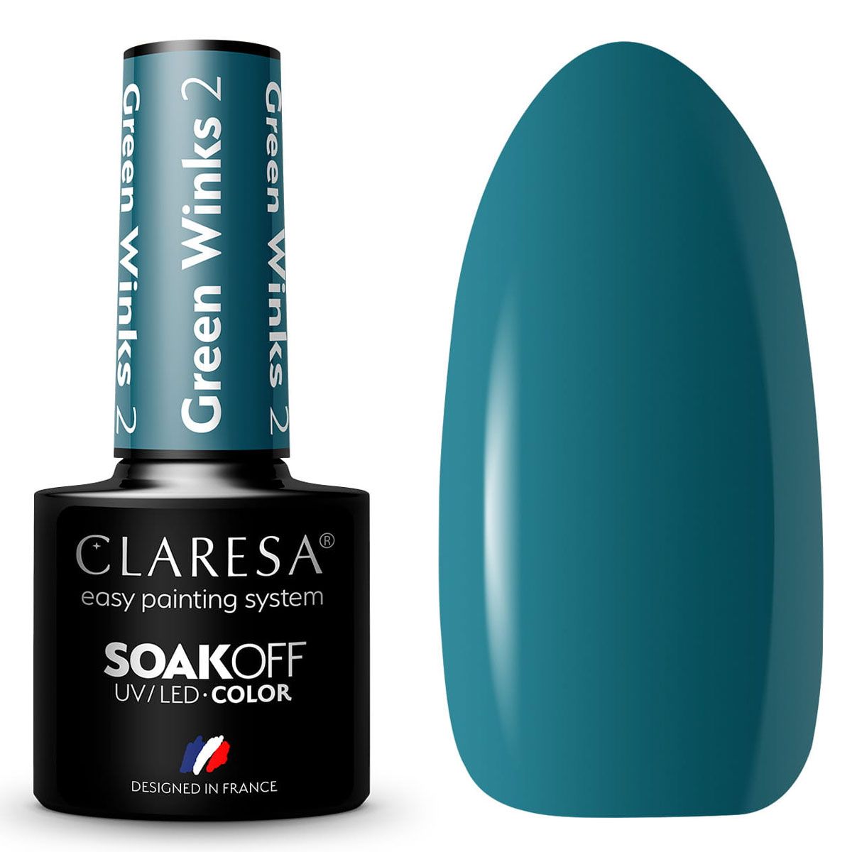 Claresa uv led gellak 5ml green winks 2
