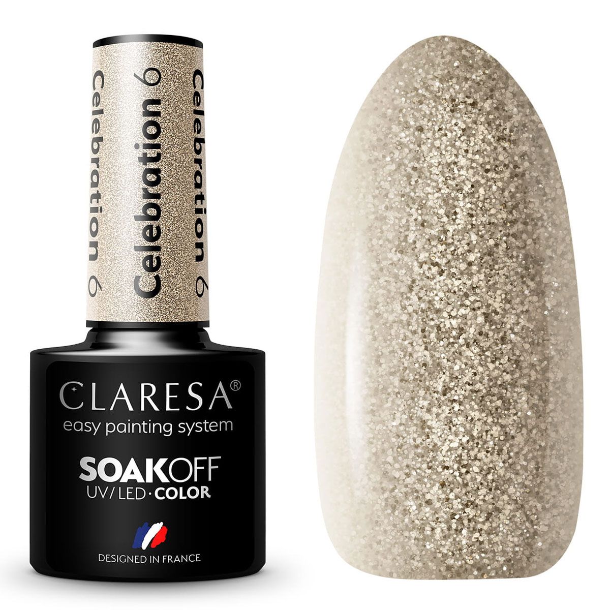 Claresa uv led gellak 5ml celebration 6