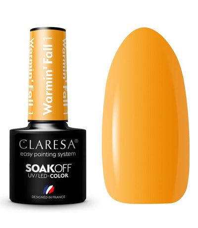 Claresa uv led gellak 5ml warmin' fall 1