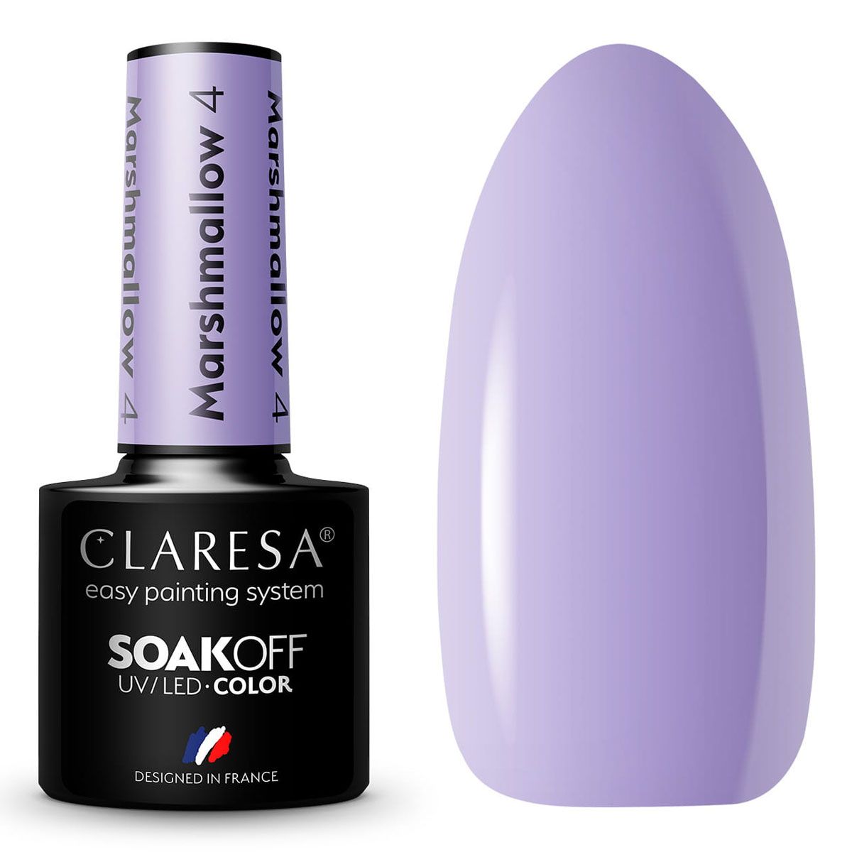 Claresa uv led gellak 5ml marsh mallow 4