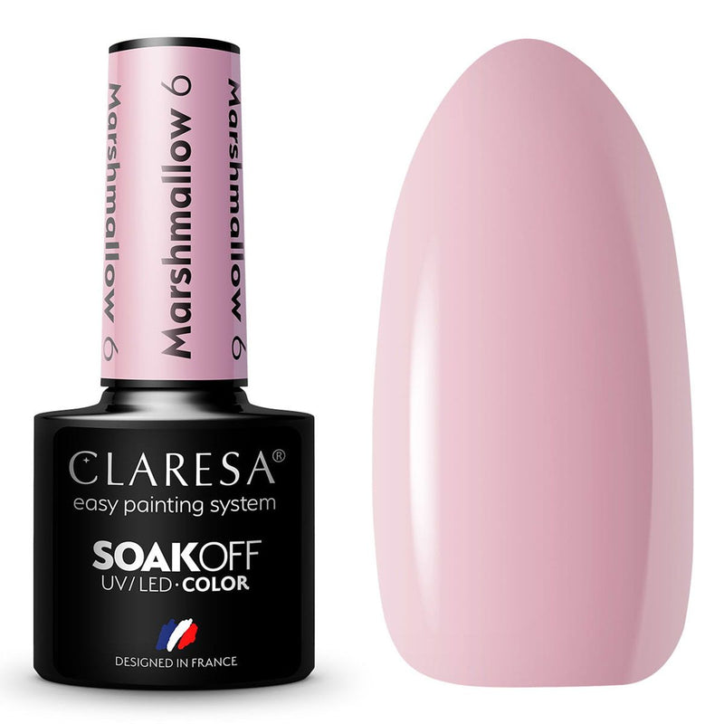 Claresa uv led gellak 5ml marsh mallow 6