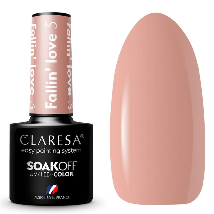 Claresa uv led gellak 5ml fallin' love 3