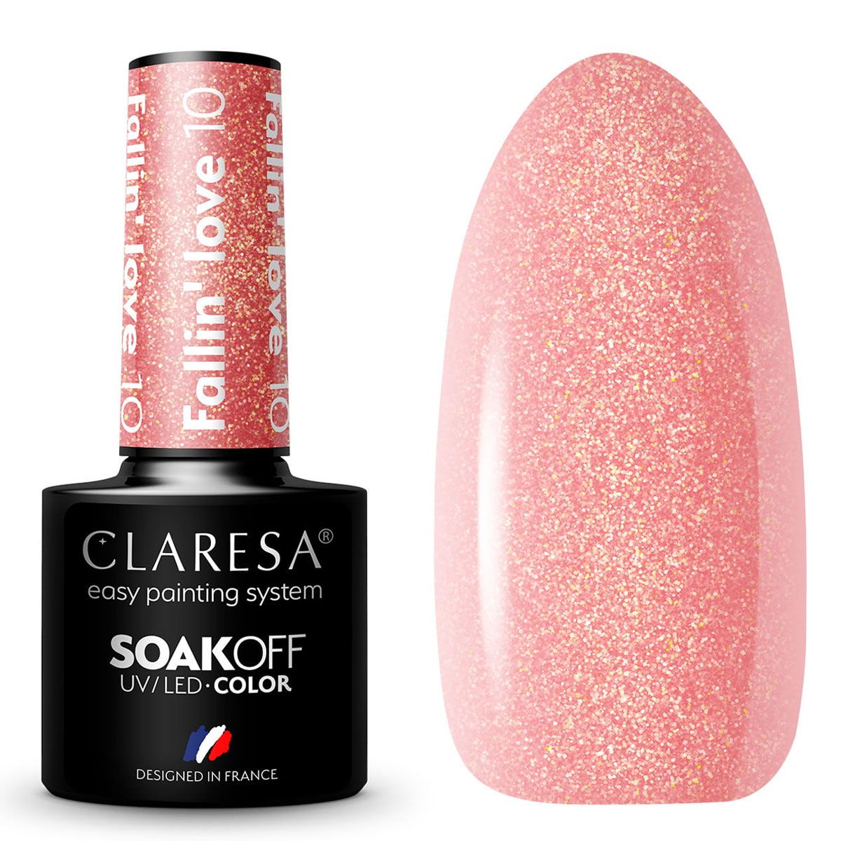 Claresa uv led gellak 5ml fallin' love 10
